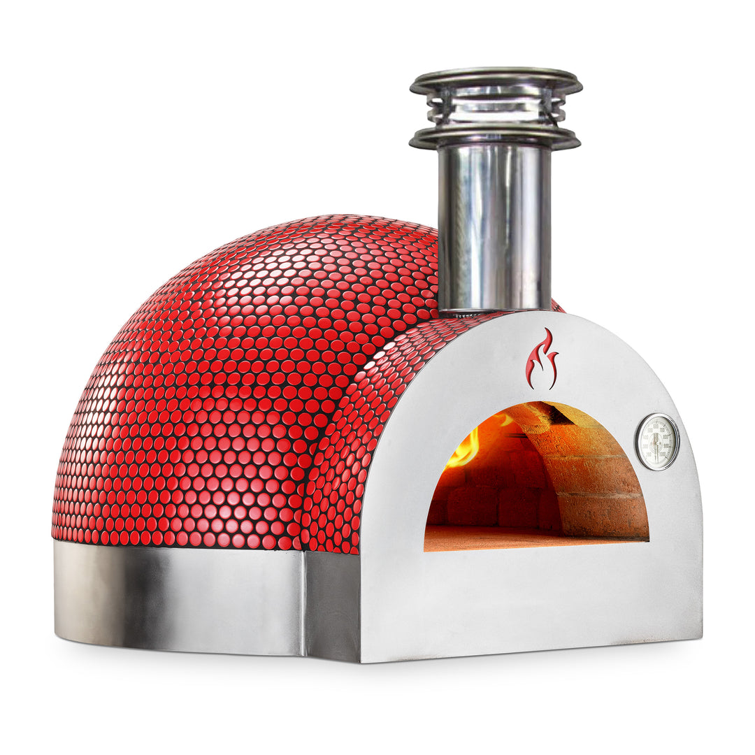 Forno Classico Piccolo 65 Side View No Stand #red-gloss_no-stand-needed