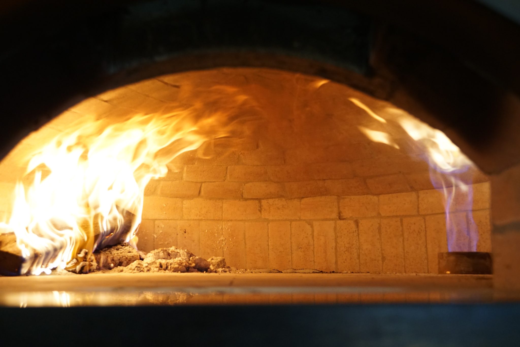 gas fired brick pizza ovens